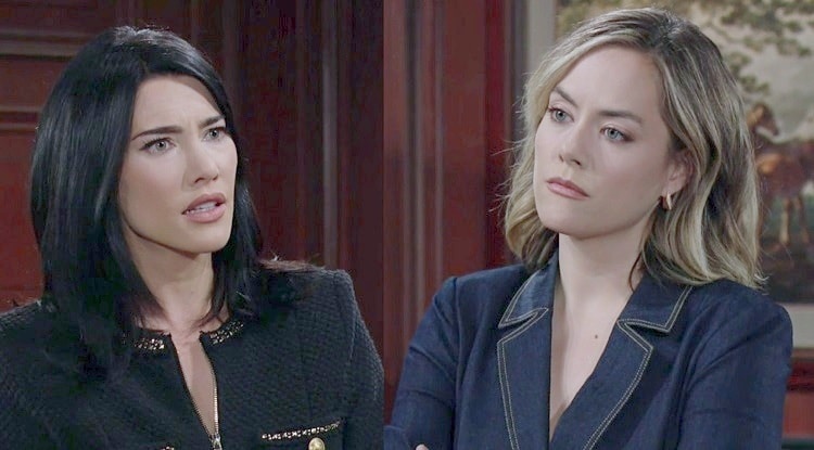 The Bold and the Beautiful Spoilers: Steffy Forrester (Jacqueline MacInnes Wood) – Hope Logan (Annika Noelle)