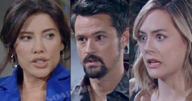 Bold and the Beautiful Spoilers: Steffy Forrester (Jacqueline MacInnes Wood) - Hope Logan (Annika Noelle) - Thomas Forrester (Matthew Atkinson)