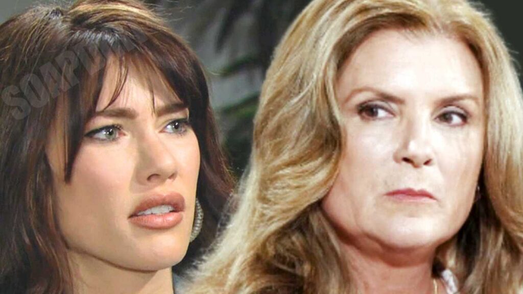 Bold and the Beautiful: Steffy Forrester (Jacqueline MacInnes Wood) - Sheila Carter (Kimberlin Brown)
