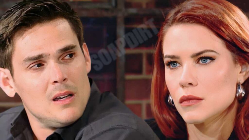 The Young and the Restless: Sally Spectra (Courtney Hope) - Adam Newman (Mark Grossman)
