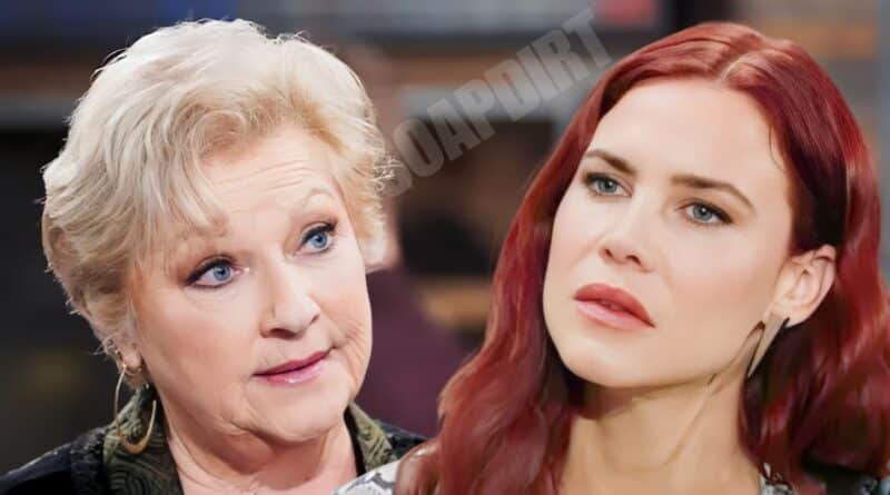 Young and the Restless Spoilers: Traci Abbott (Beth Maitland) - Sally Spectra (Courtney Hope)