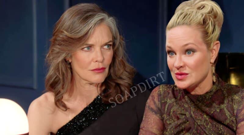 Young and the Restless Spoilers: Diane Jenkins (Susan Walters) - Sharon Newman Rosales (Sharon Case)