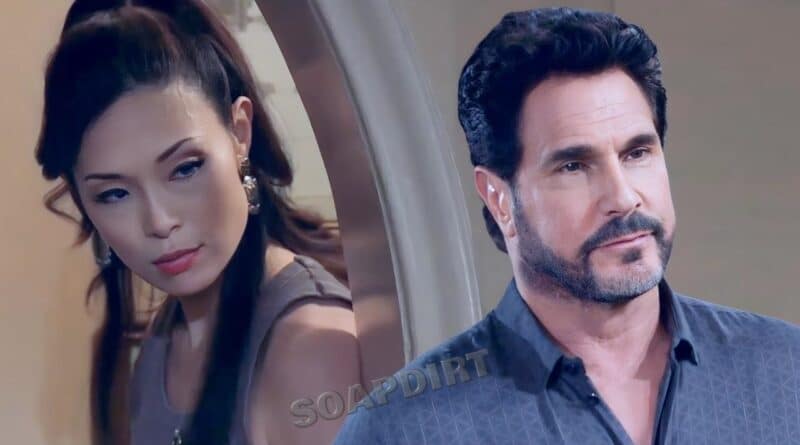 Bold and the Beautiful: Poppy Nozawa (Romy Park) - Bill Spencer (Don Diamont)