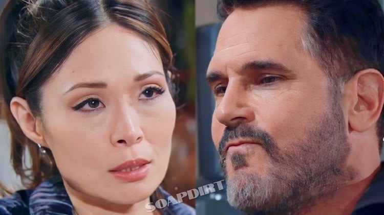 Bold and the Beautiful: Poppy Nozawa (Romy Park) - Bill Spencer (Don Diamont)