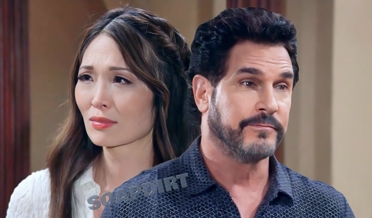 Bold and the Beautiful: Poppy Nozawa (Romy Park) - Bill Spencer (Don Diamont)