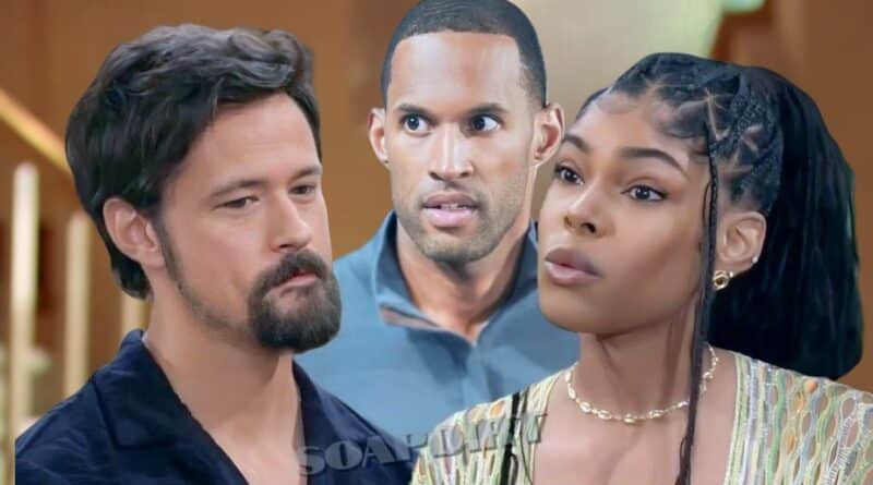 Bold and the Beautiful Spoilers: Paris Buckingham (Diamond White)- Carter Walton (Lawrence Saint-