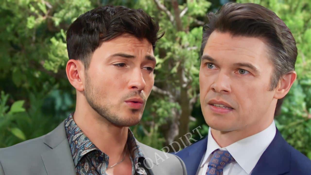 Days of our Lives Weekly Spoilers July 22-26 Alex Disgusted & Xander Shocked