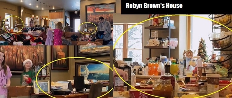 Robin's messy house