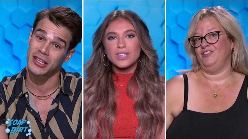 Tucker Des Lauriers, Makensy Manbeck and Angela Murray performed a blind eviction live on Big Brother 26.