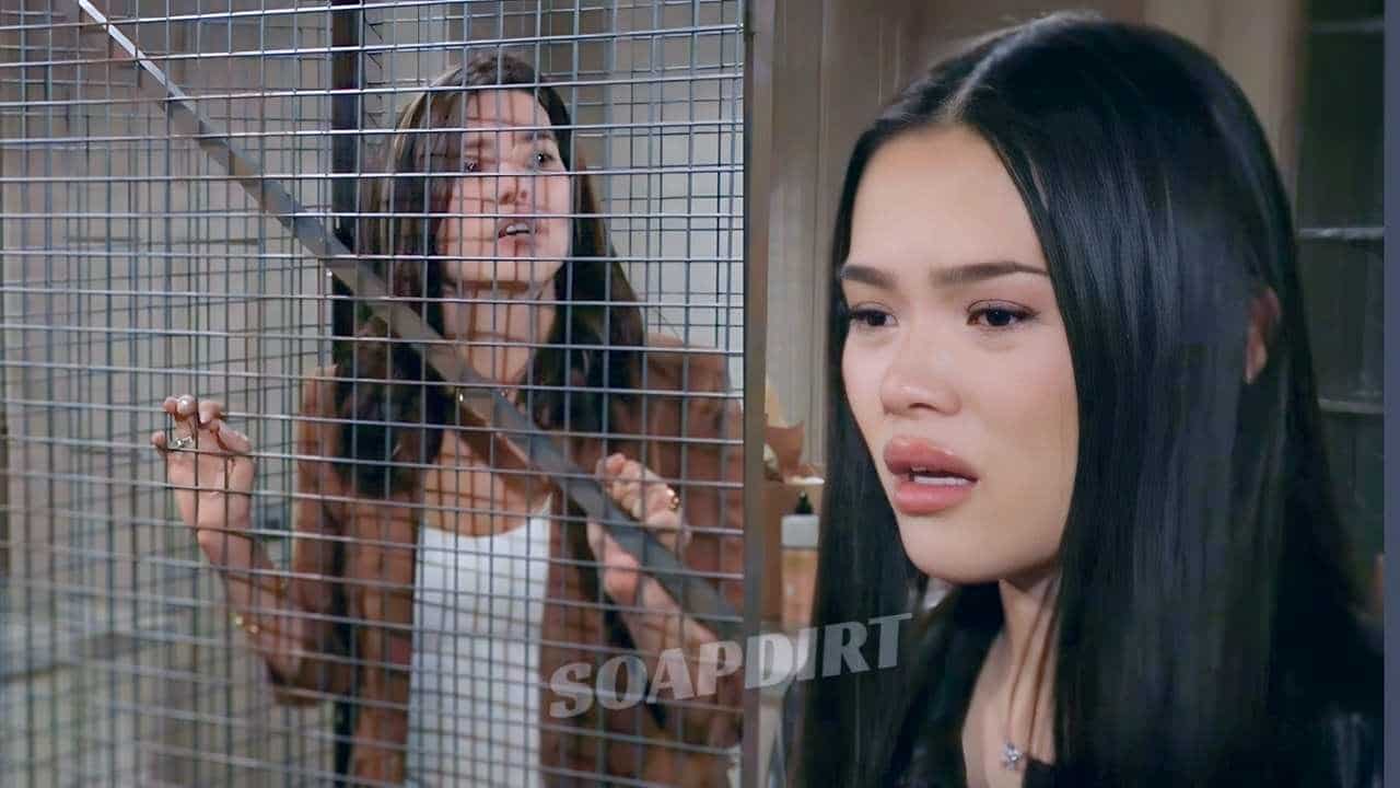 Bold and the Beautiful: Steffy Lacks Cage Smarts – Luna Performs for Mommy in Jail Newsad