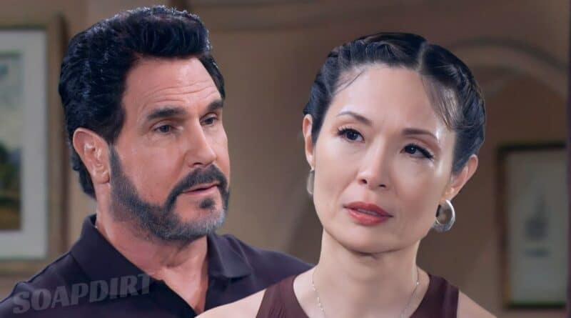 Bold and the Beautiful: Poppy Nozawa (Romy Park) - Bill Spencer (Don Diamont)