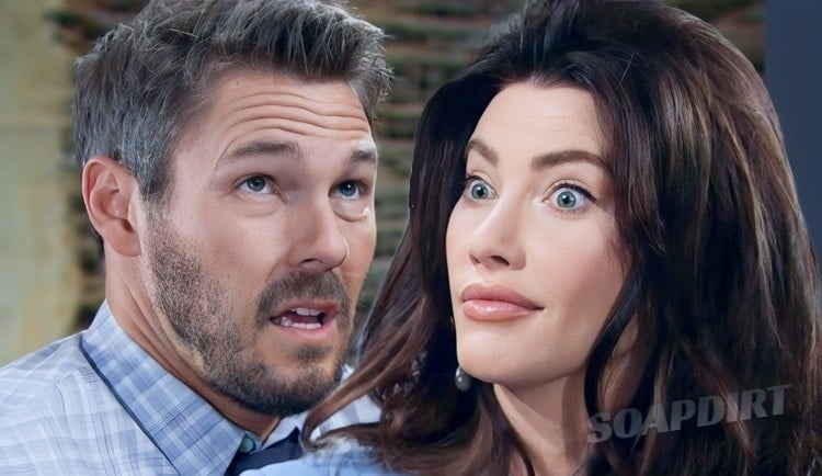 Bold and the Beautiful Spoilers: Steffy Forrester (Jacqueline MacInnes Wood) - Liam Spencer (Scott Clifton)