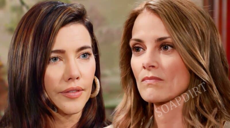 Bold and the Beautiful Spoilers: Steffy Forrester (Jacqueline MacInnes Wood) - Taylor Hayes (Rebecca Budig)