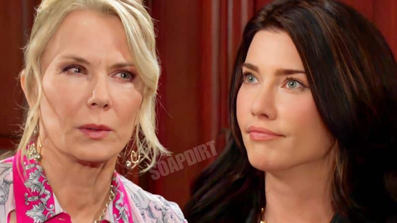 Bold and the Beautiful: Steffy Forrester - (Jacqueline MacInnes Wood) - Brooke Logan - (Katherine Kelly Lang)