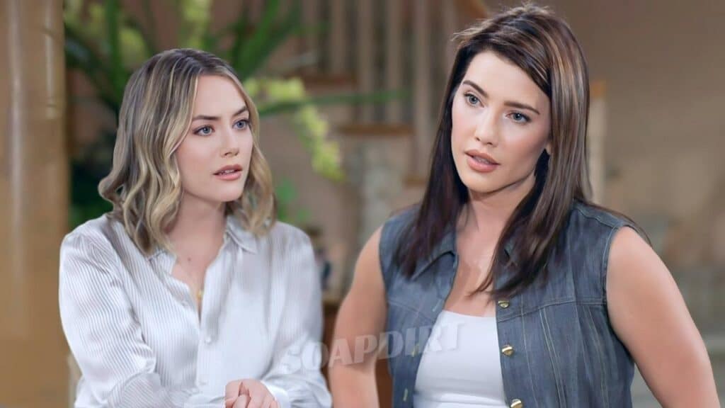Bold and Beautiful Spoiler: Steffy Forrester (Jacqueline Macinnes Wood) - Hope Logan (Annika)