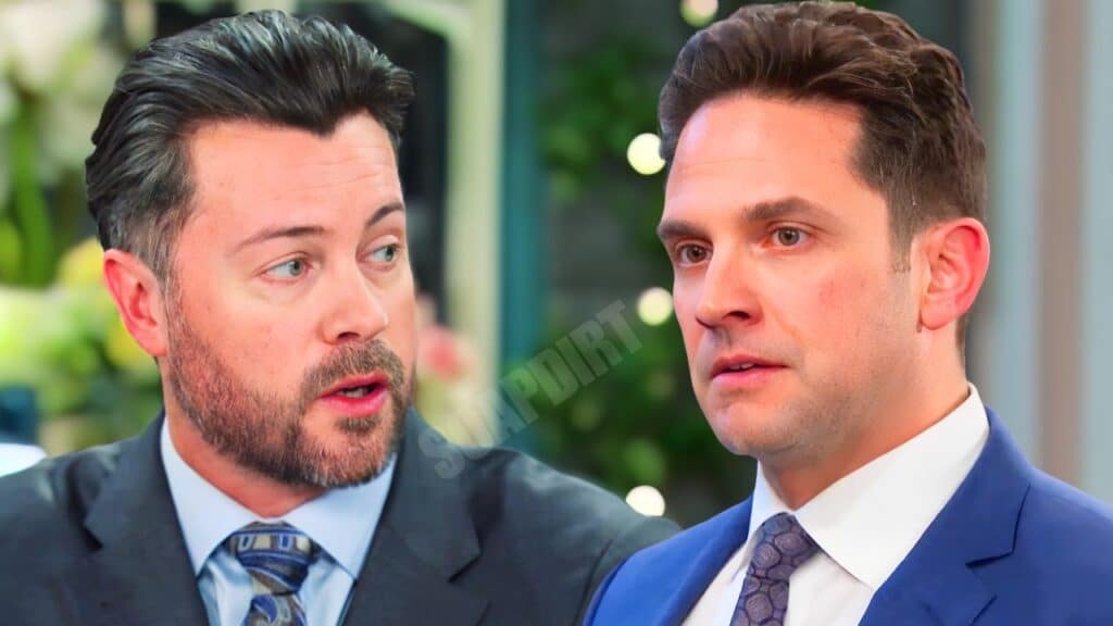  EJ DiMera (Dan Feuerriegel) - Stefan DiMera (Brandon Barash)