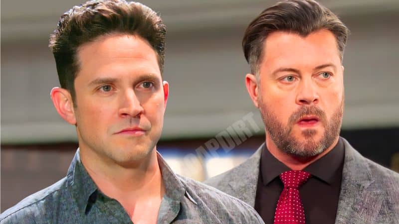  EJ DiMera (Dan Feuerriegel) - Stefan DiMera (Brandon Barash)