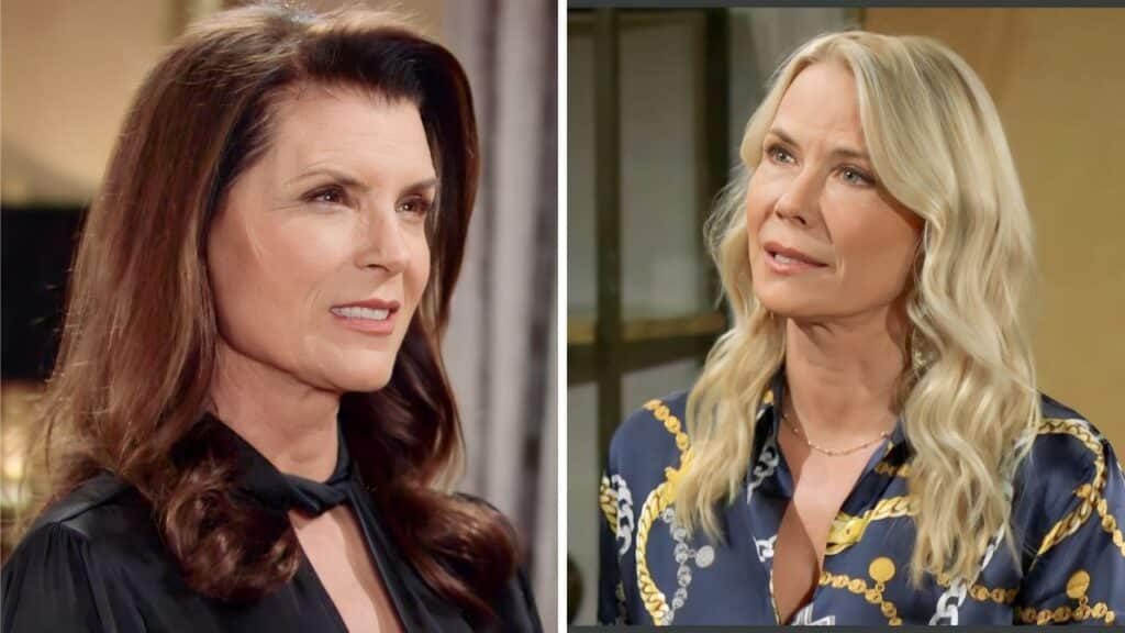 Bold and the Beautiful: Sheila Carter and Brooke Logan