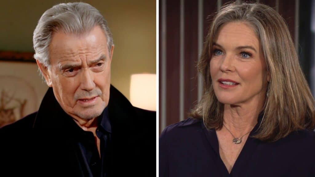 The Young and the Restless - Victor Newman and Diane Jenkins