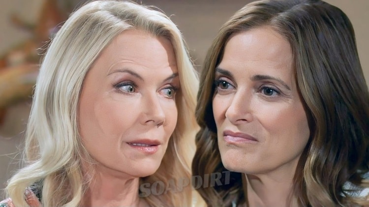 The Bold and the Beautiful: Taylor Hayes (Rebecca Budig) - Brooke Logan (Katherine Kelly Lang)