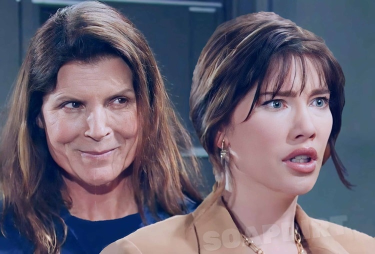 The Bold and the Beautiful: Steffy Forrester (Jacqueline MacInnes Wood) - Sheila Carter (Kimberlin Brown)