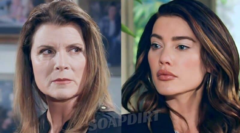 Bold and the Beautiful: Steffy Forrester (Jacqueline MacInnes Wood) - Sheila Carter (Kimberlin Brown)