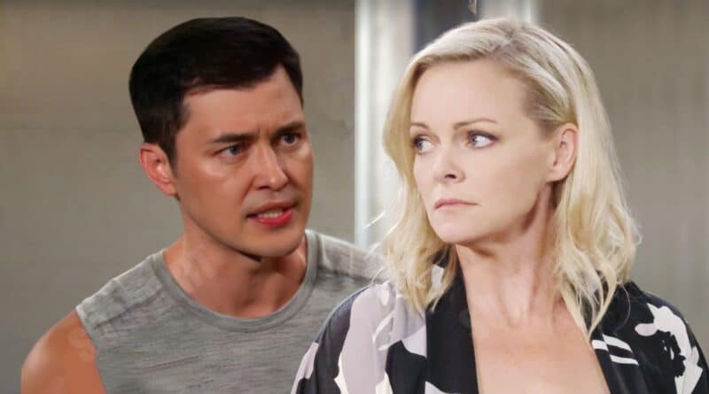 Days of our Lives Spoilers: Belle Black (Martha Madison) - Paul Narita (Christopher Sean)