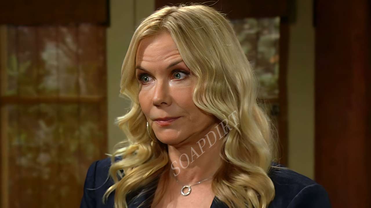 Brooke Warns Ridge about Hostile Takeover