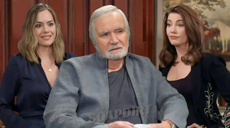 Bold and the Beautiful Spoilers: Steffy Forrester (Jacqueline MacInnes Wood) - Hope Logan (Annika Noelle) - Eric Forrester (John McCook)