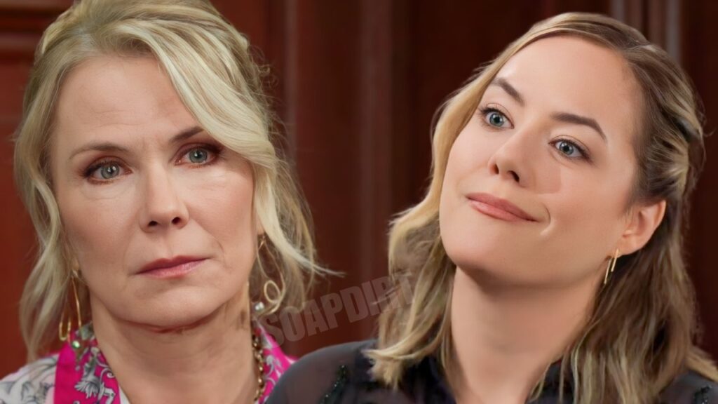 Bold and the Beautiful Spoilers: Hope Logan (Annika Noelle) - Brooke Logan (Katherine Kelly Lang)