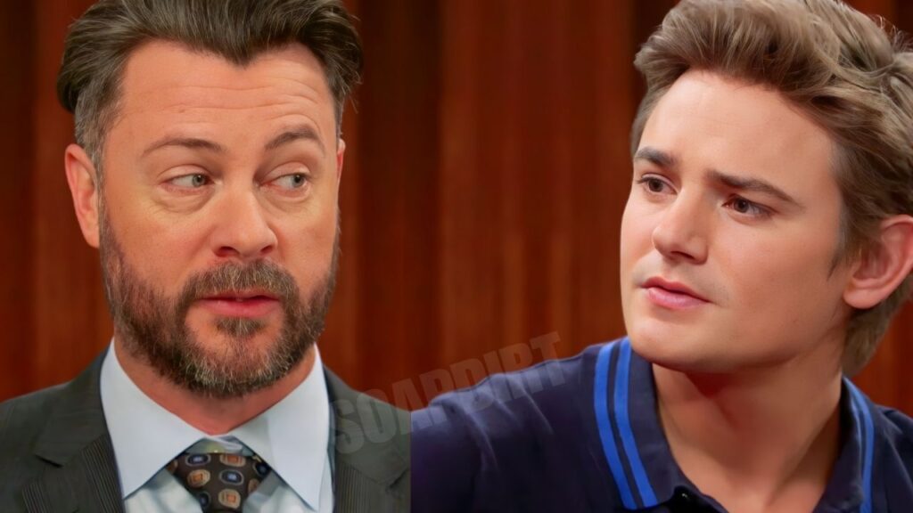 Days of Our Lives Spoilers: EJ DiMera (Dan Foirigel) - Johnny DiMera (Carson Boatman) 