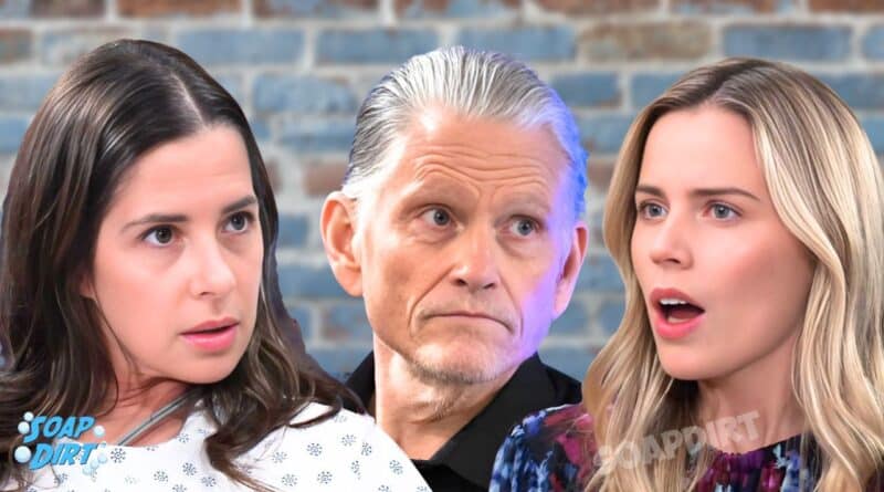 General Hospital: Sasha Gilmore (Sofia Mattsson) - Cyrus Renault (Jeff Kober) - Sam McCall (Kelly Monaco)