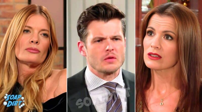 Young and the Restless: Phyllis Summers (Michelle Stafford) - Chelsea Newman (Melissa Claire Egan) - Kyle Abbott (Michael Mealor)