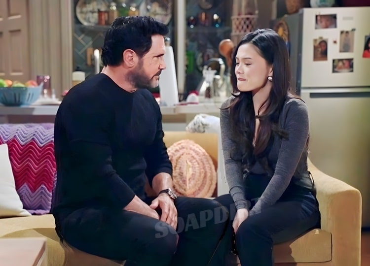 The Bold and the Beautiful: Bill Spencer (Don Diamont) - Luna Nozawa (Lisa Yamada)