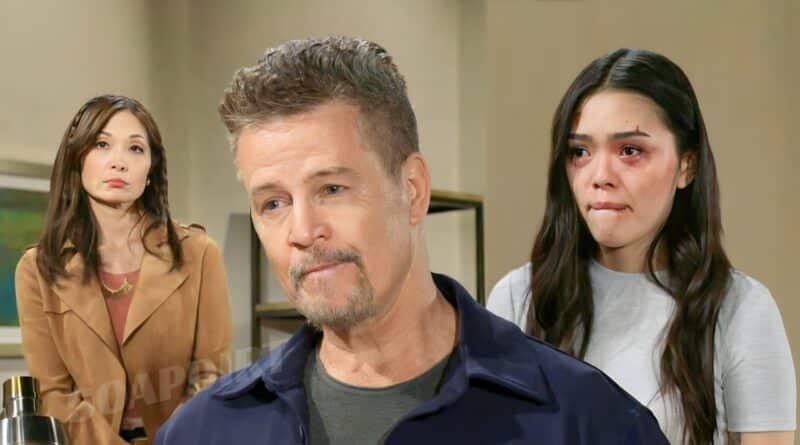 Bold and the Beautiful: Poppy Nozawa (Romy Park) -Jack Finnegan (Ted King) - Luna Nozawa (Lisa Yamada)
