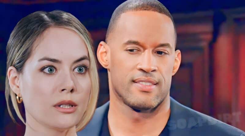 Bold and the Beautiful: Carter Walton (Lawrence St Victor) - Hope Logan (Annika Noelle)