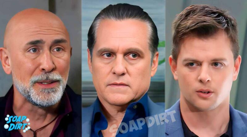 General Hospital: Jenz Sidwell (Carlo Rota) - Michael Corinthos (Chad Duell) - Sonny Corinthos (Maurice Benard)