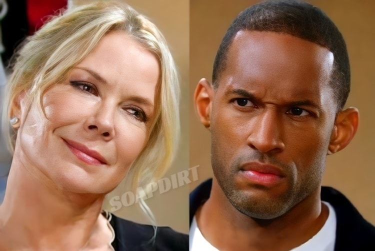 Bold and the Beautiful Spoilers: Brooke Logan (Katherine Kelly Lang) -- Carter Walton (Lawrence Saint-Victor)