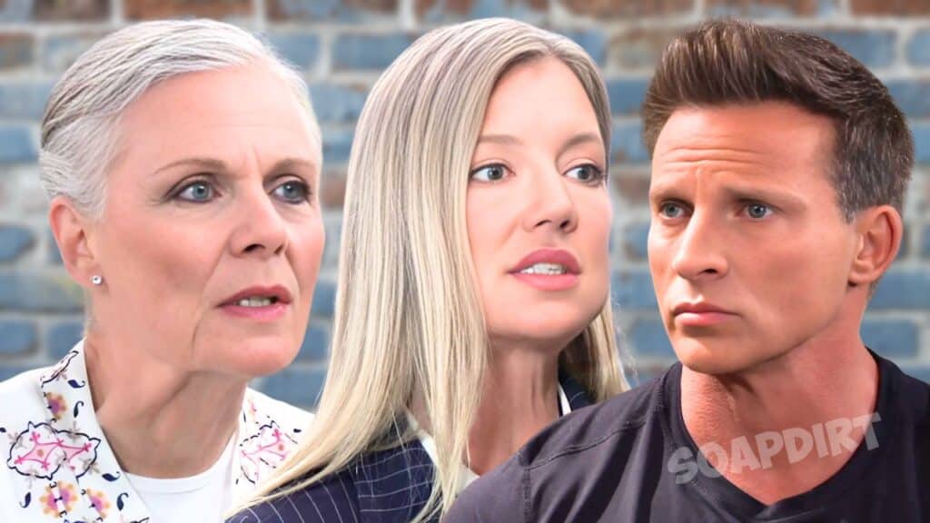 The spoilers of the General Hospital: Try Quarten (Jin Elliot) - Nina Reeves (Sentea Watros) - Jason Morgan (Steve Burton)