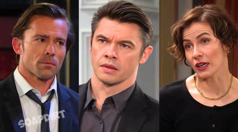 Days of Our Lives: Xander Cook Kiriakis (Paul Telfer) - Philip Kiriakis (John-Paul Lavoisier) - Sarah Horton (Linsey Godfrey)