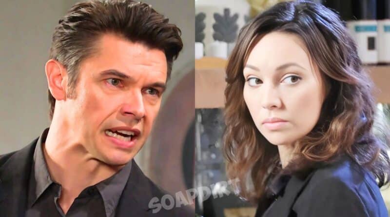 Days of Our Lives: Xander Cook (Paul Telfer) - Gwen Rizczech (Emily O'Brien)