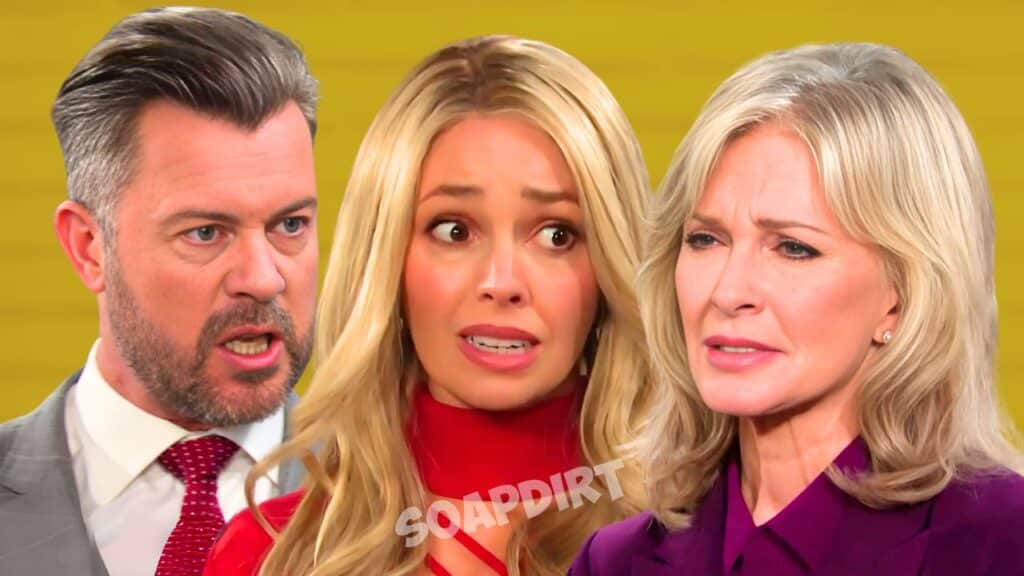 Days of Our Lives Spoilers: Theresa Donovan (Emily O'Brien) - Marlena Evans (Deidre Hall) - EJ Dimer (Dan Feuerriegel) 