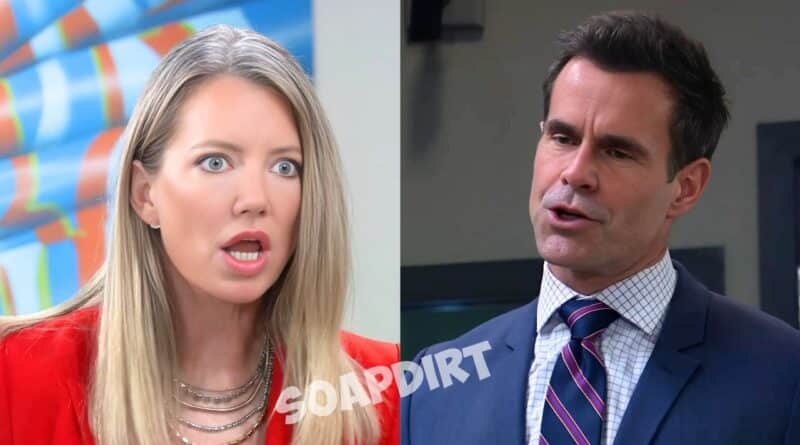 General Hospital: Nina Reeves (Cynthia Watros) - Drew Cain Quartermaine (Cameron Mathison)