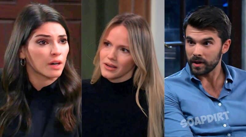 General Hospital: Harrison Chase (Josh Swickard) - Lulu Spencer (Alexa Havins Bruening) - Brook Lynn Quartermaine (Amanda Setton)