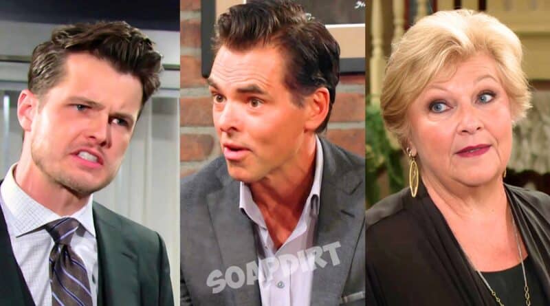 Young and the Restless Spoilers: Billy Abbott (Jason Thompson) - Traci Abbott (Beth Maitland) - Kyle Abbott (Michael Mealor)