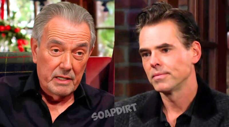 Young and the Restless Spoilers: Billy Abbott (Jason Thompson) - Victor Newman (Eric Braeden)