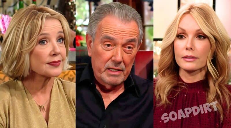 Young and the Restless: Nikki Newman (Melody Thomas Scott) - Lauren Fenmore (Tracey Bregman) - Victor Newman