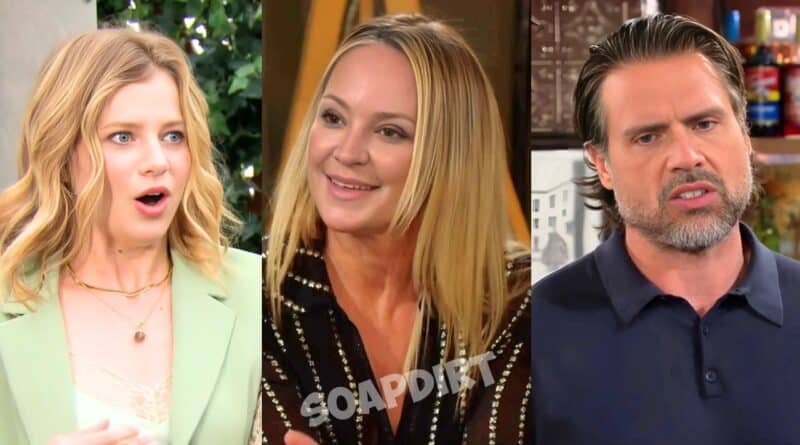 Young and the Restless: Sharon Newman -Nick Newman - Summer Newman