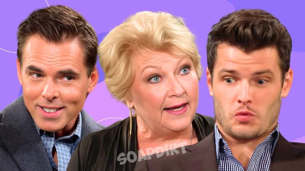 Young and the Restless Spoilers: Billy Abbott (Jason Thompson) - Traci Abbott (Beth Maitland) - Kyle Abbott (Michael Mealor)