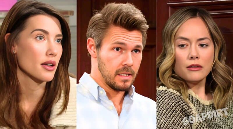 Bold and the Beautiful: Hope Logan (Annika Noelle) - Liam Spencer (Scott Clifton) - Steffy Forrester (Jacqueline MacInnes Wood)